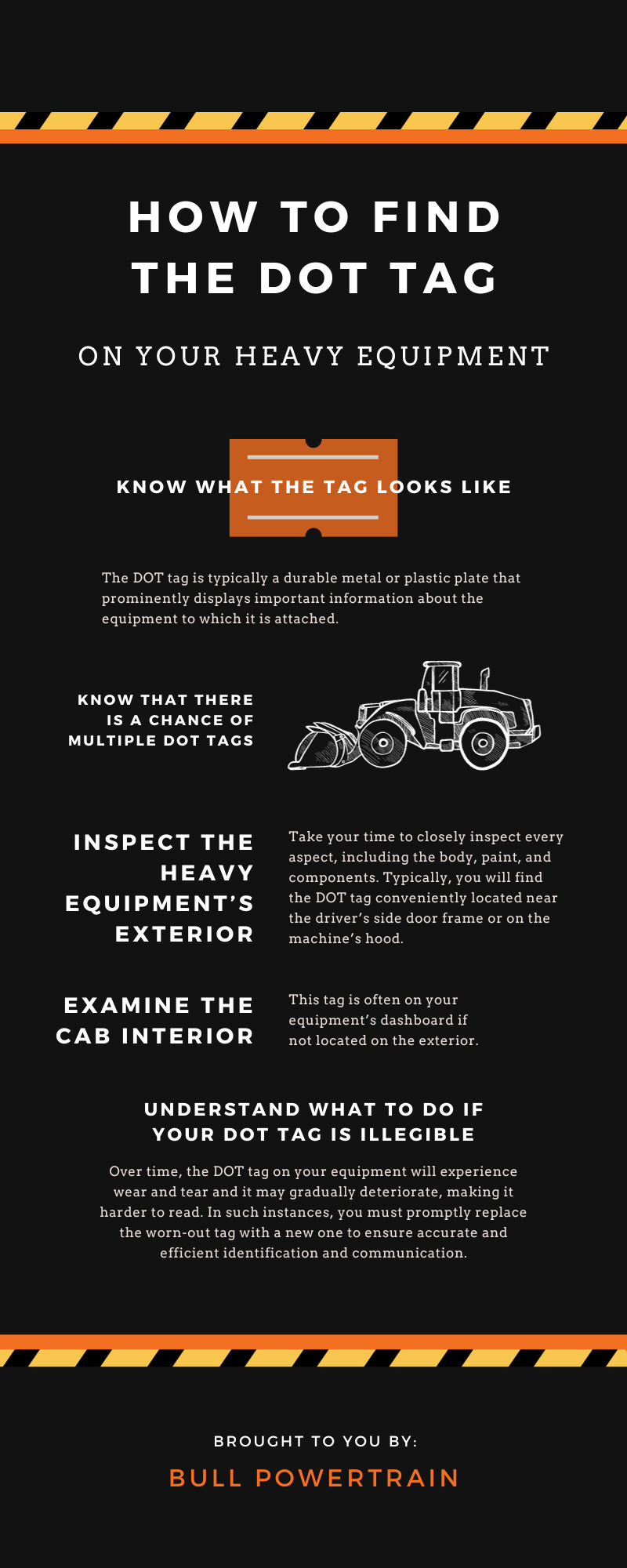 How To Find the DOT Tag on Your Heavy Equipment