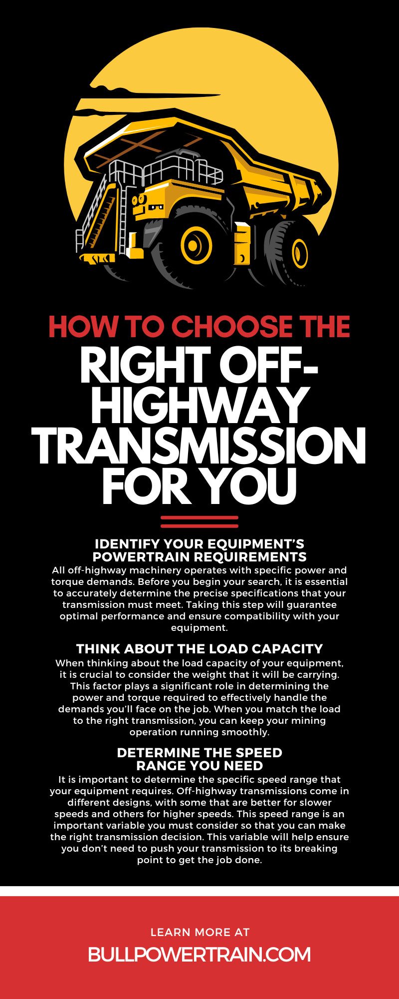 How To Choose the Right Off-Highway Transmission for You