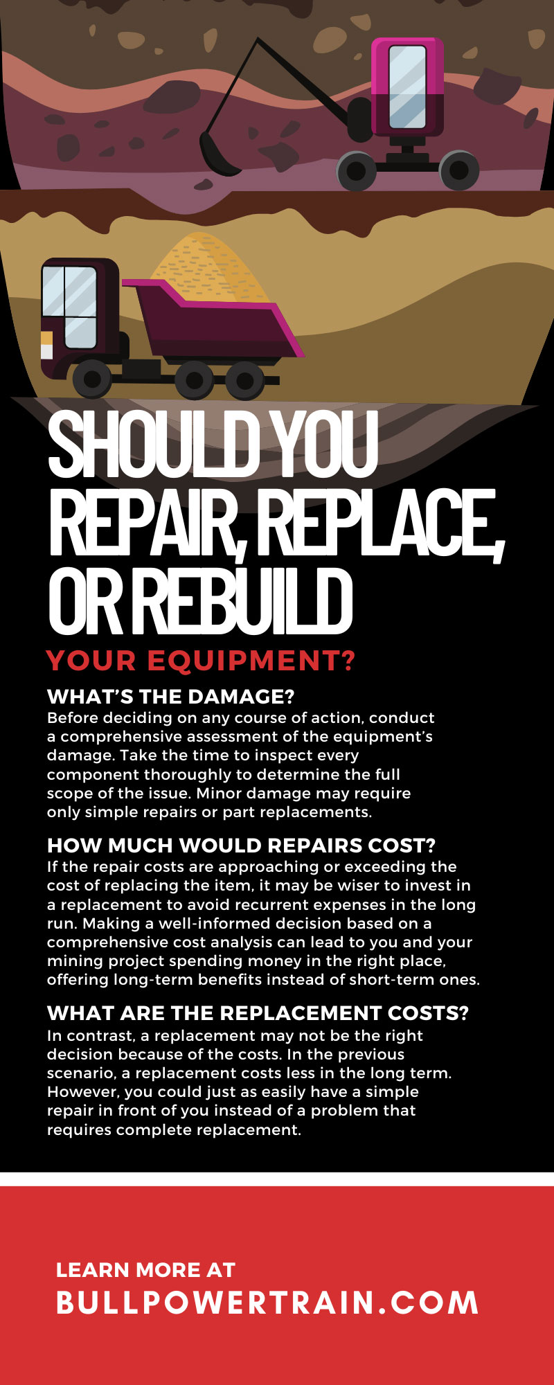 Should You Repair, Replace, or Rebuild Your Equipment?
